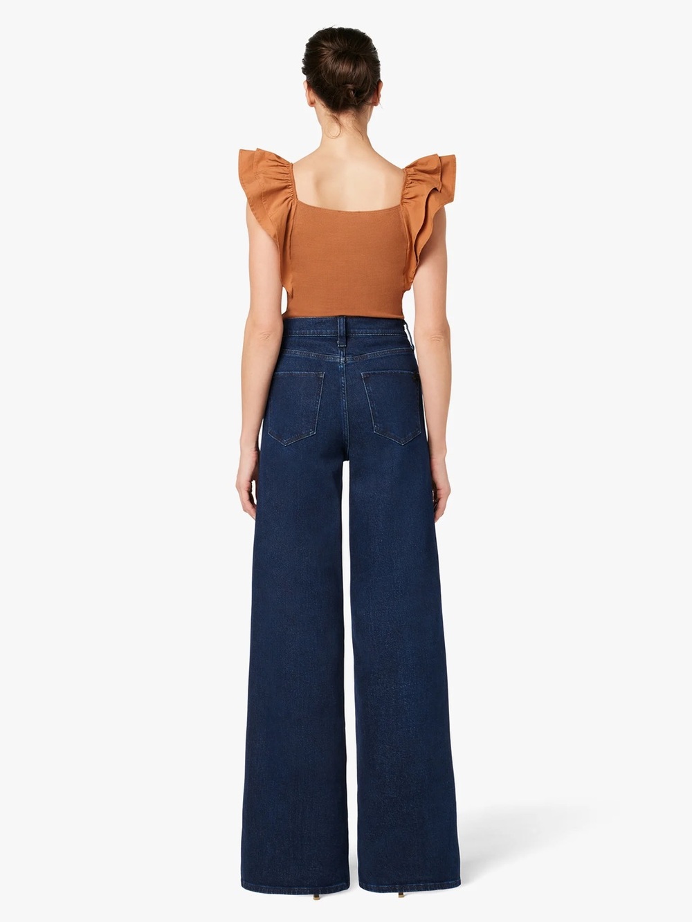 Joe's Jeans The Mia High Rise Wide Leg in Cinema - Picture 7 of 14